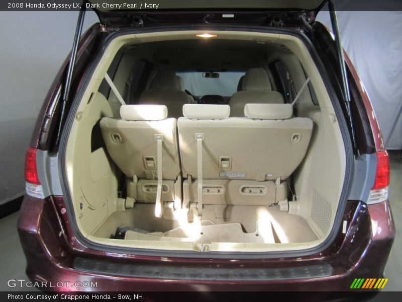 Dark Cherry Pearl / Ivory 2008 Honda Odyssey LX