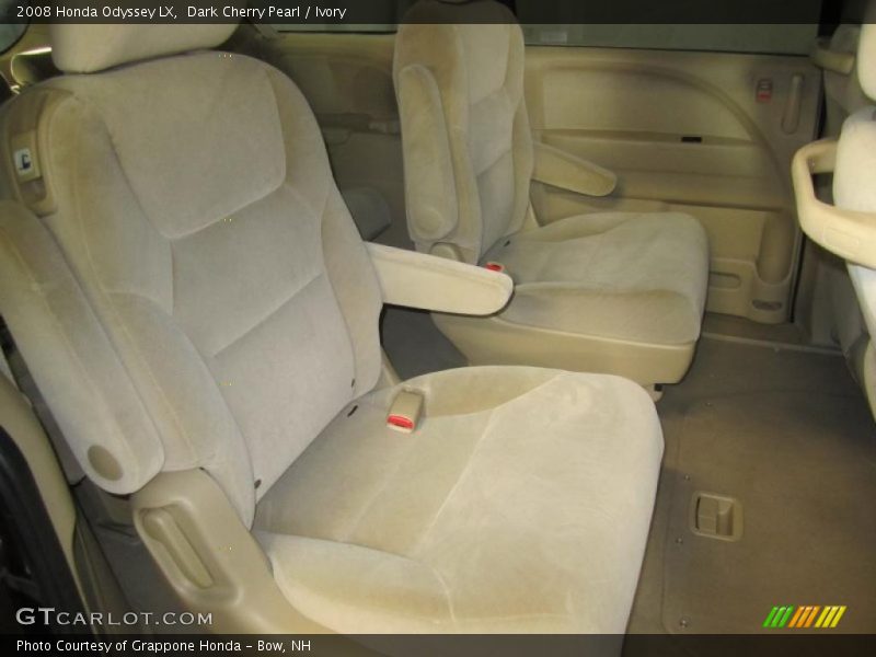 Dark Cherry Pearl / Ivory 2008 Honda Odyssey LX