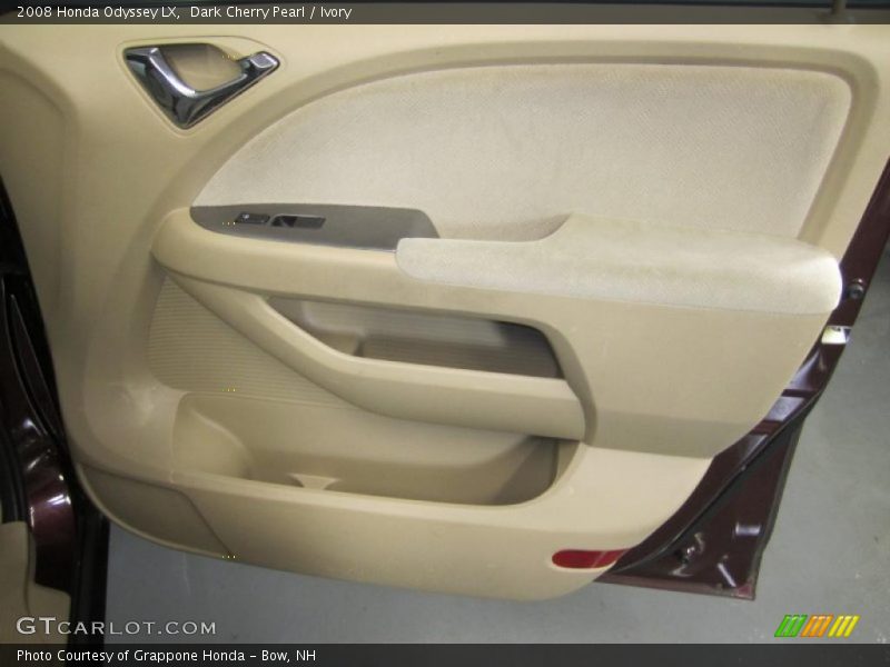 Dark Cherry Pearl / Ivory 2008 Honda Odyssey LX