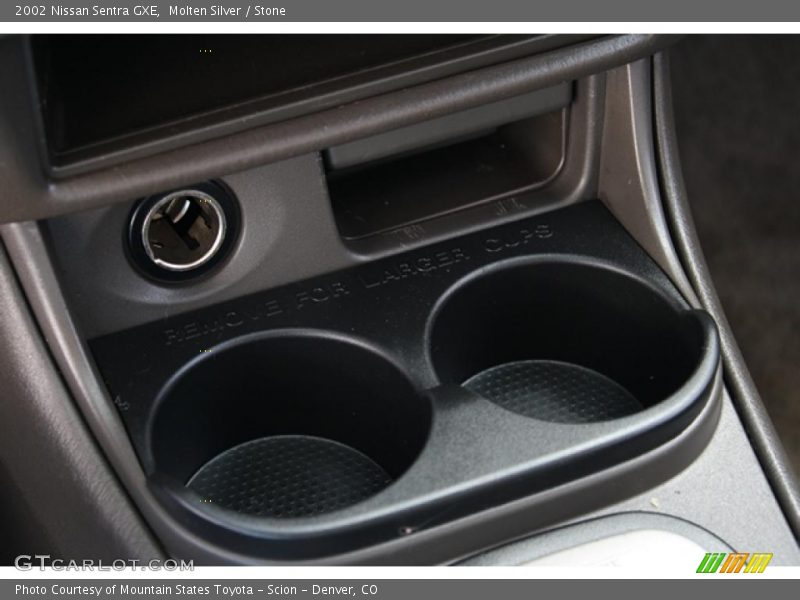 Molten Silver / Stone 2002 Nissan Sentra GXE