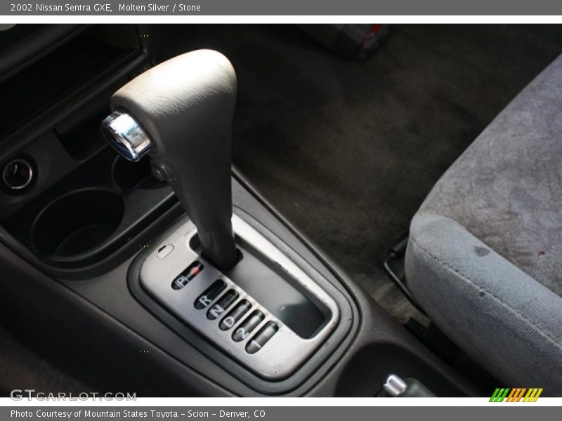 Molten Silver / Stone 2002 Nissan Sentra GXE