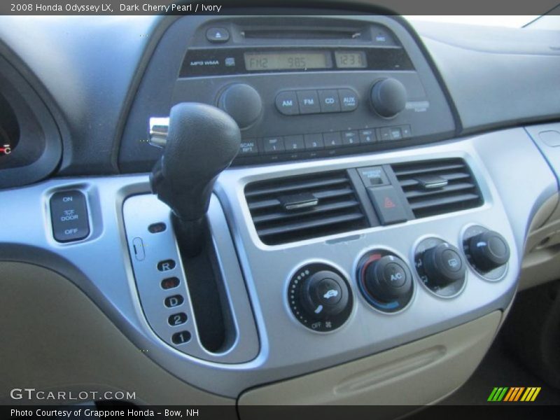 Dark Cherry Pearl / Ivory 2008 Honda Odyssey LX