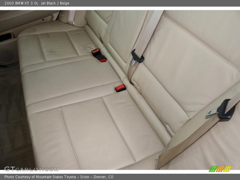 Jet Black / Beige 2003 BMW X5 3.0i