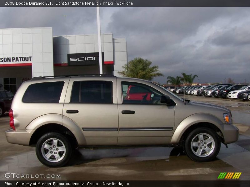 Light Sandstone Metallic / Khaki Two-Tone 2008 Dodge Durango SLT