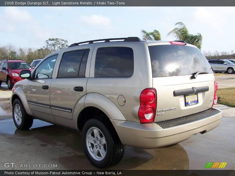 Light Sandstone Metallic / Khaki Two-Tone 2008 Dodge Durango SLT