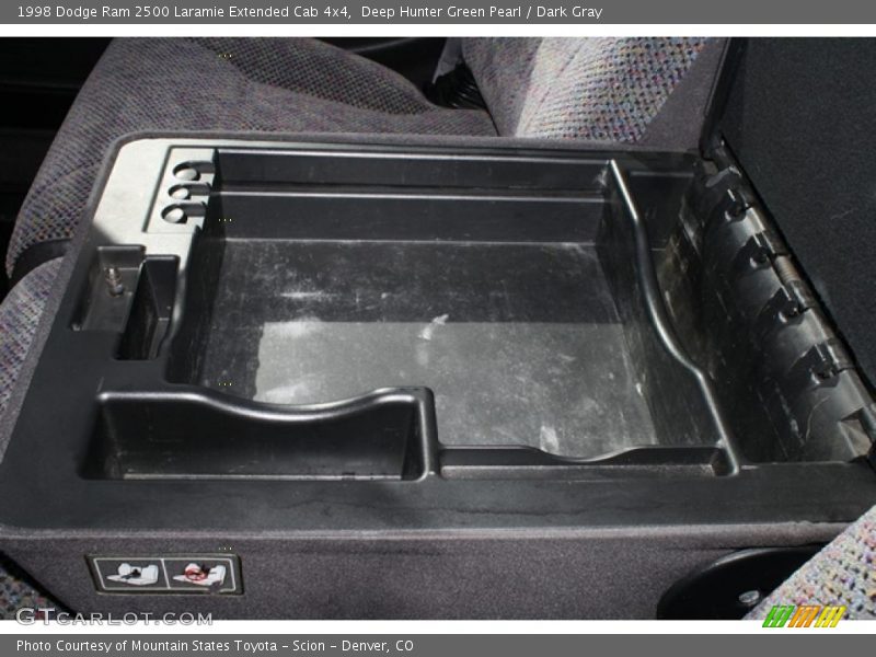 Deep Hunter Green Pearl / Dark Gray 1998 Dodge Ram 2500 Laramie Extended Cab 4x4