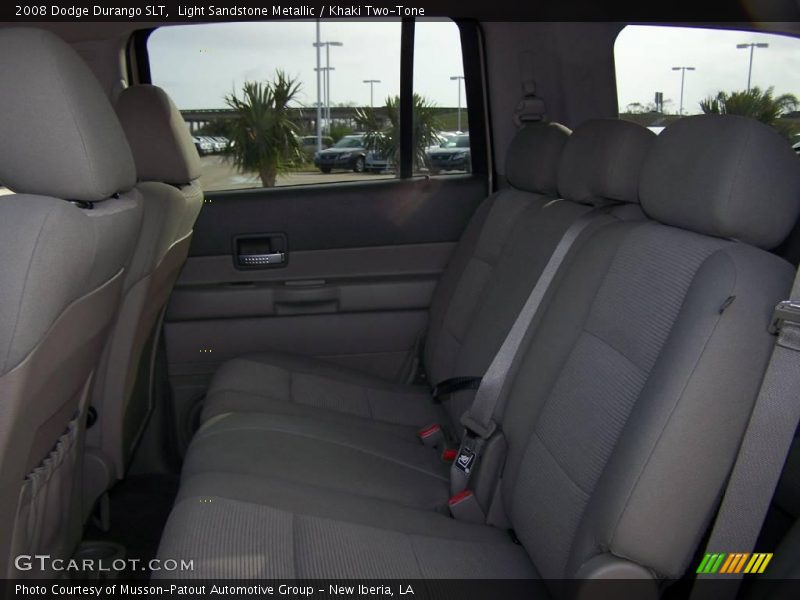 Light Sandstone Metallic / Khaki Two-Tone 2008 Dodge Durango SLT