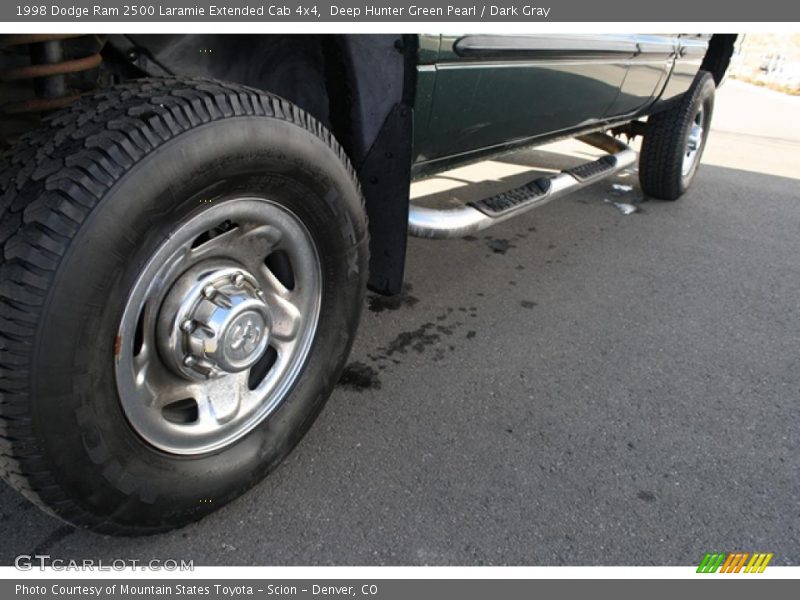 Deep Hunter Green Pearl / Dark Gray 1998 Dodge Ram 2500 Laramie Extended Cab 4x4