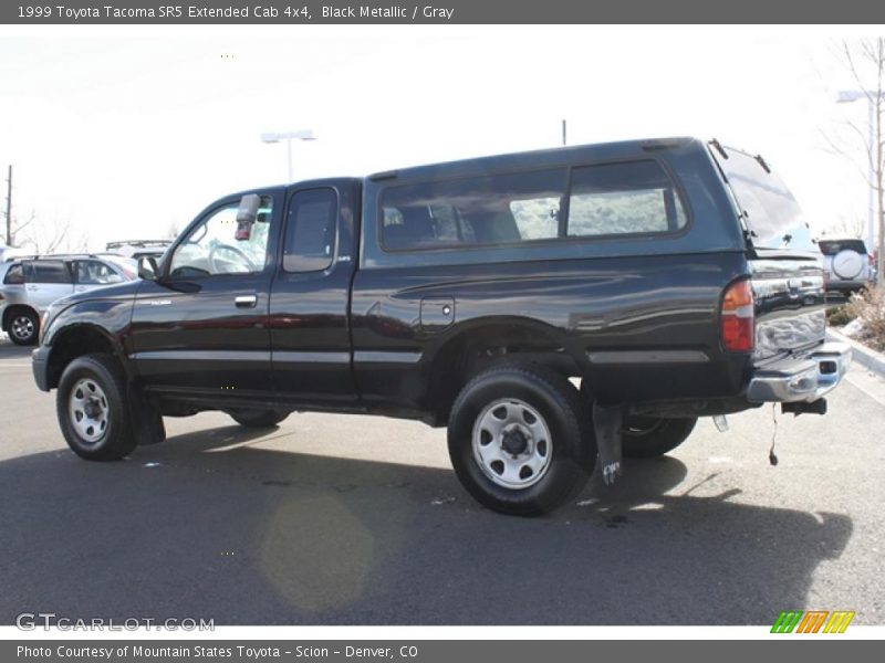 Black Metallic / Gray 1999 Toyota Tacoma SR5 Extended Cab 4x4