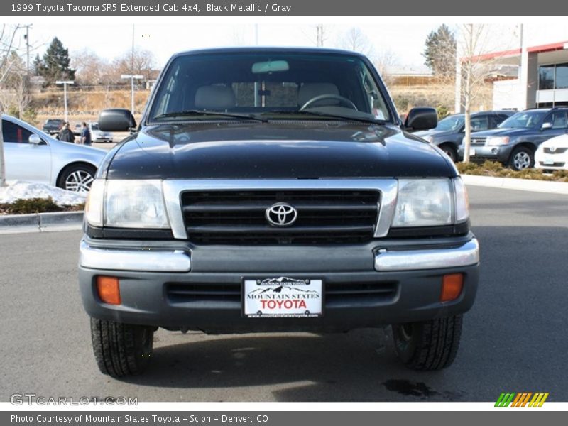 Black Metallic / Gray 1999 Toyota Tacoma SR5 Extended Cab 4x4