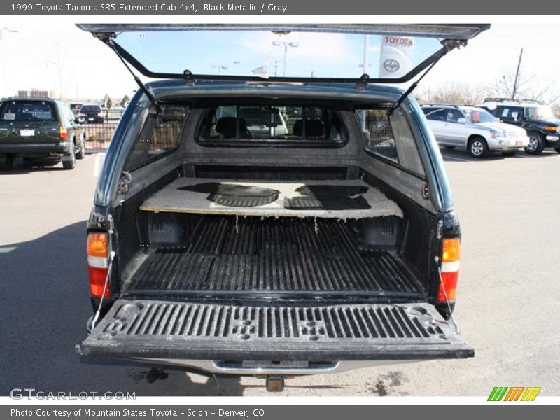 Black Metallic / Gray 1999 Toyota Tacoma SR5 Extended Cab 4x4