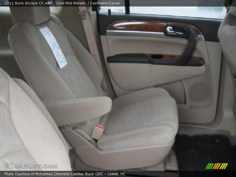 Gold Mist Metallic / Cashmere/Cocoa 2011 Buick Enclave CX AWD