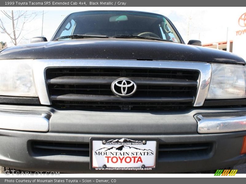 Black Metallic / Gray 1999 Toyota Tacoma SR5 Extended Cab 4x4