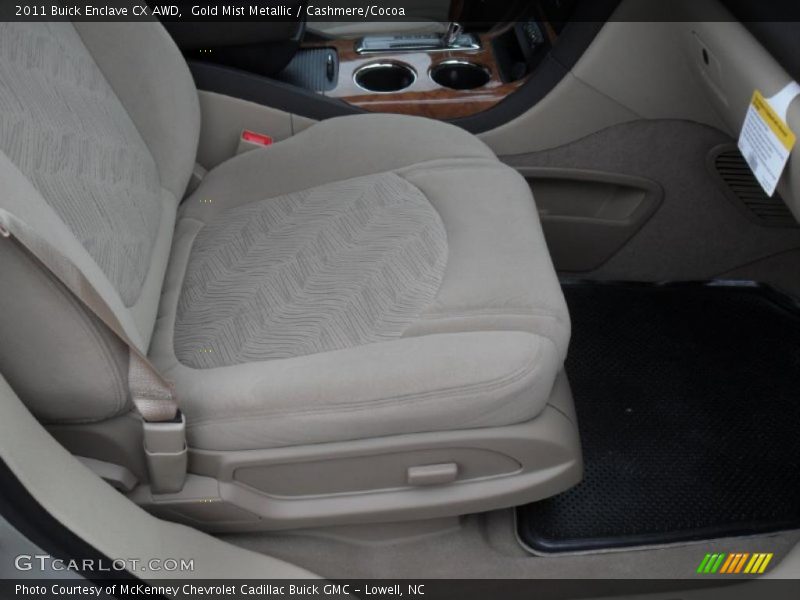 Gold Mist Metallic / Cashmere/Cocoa 2011 Buick Enclave CX AWD