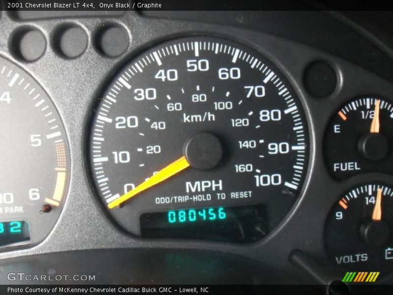 Onyx Black / Graphite 2001 Chevrolet Blazer LT 4x4