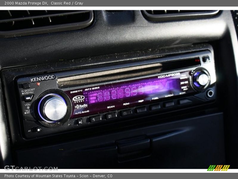 Classic Red / Gray 2000 Mazda Protege DX