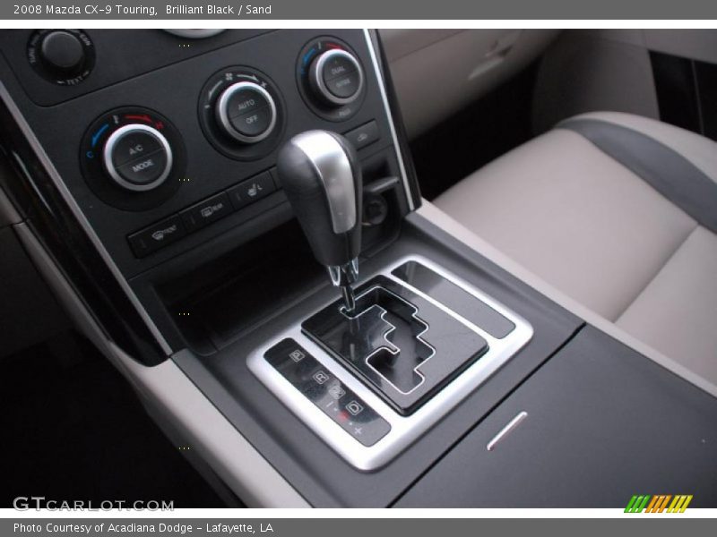 Brilliant Black / Sand 2008 Mazda CX-9 Touring