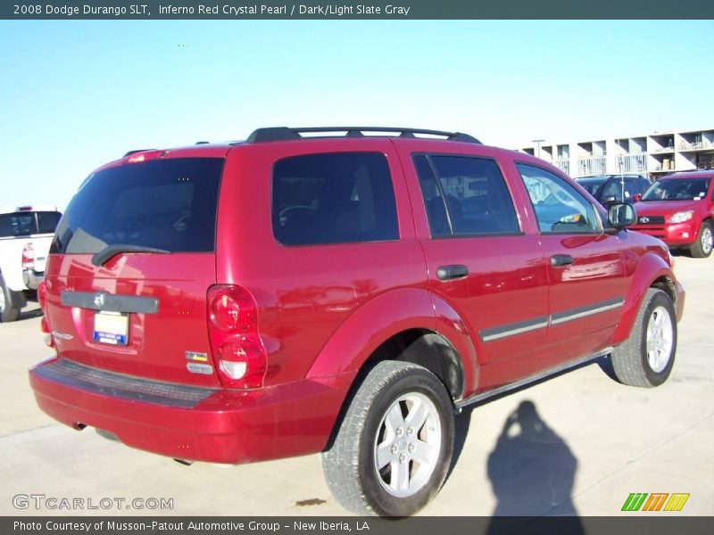Inferno Red Crystal Pearl / Dark/Light Slate Gray 2008 Dodge Durango SLT
