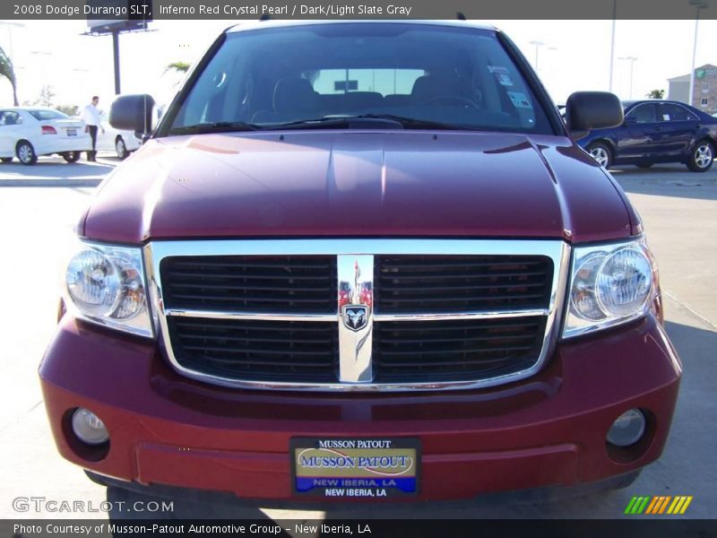 Inferno Red Crystal Pearl / Dark/Light Slate Gray 2008 Dodge Durango SLT