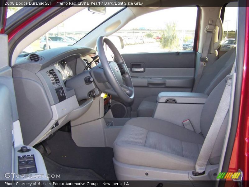 Inferno Red Crystal Pearl / Dark/Light Slate Gray 2008 Dodge Durango SLT