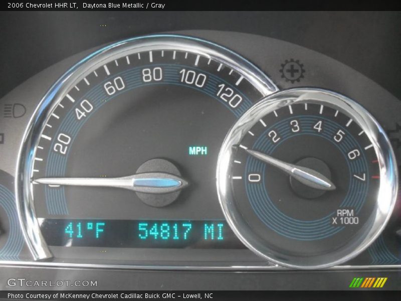 Daytona Blue Metallic / Gray 2006 Chevrolet HHR LT