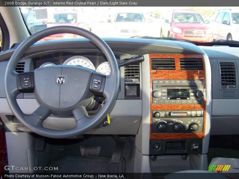 Inferno Red Crystal Pearl / Dark/Light Slate Gray 2008 Dodge Durango SLT