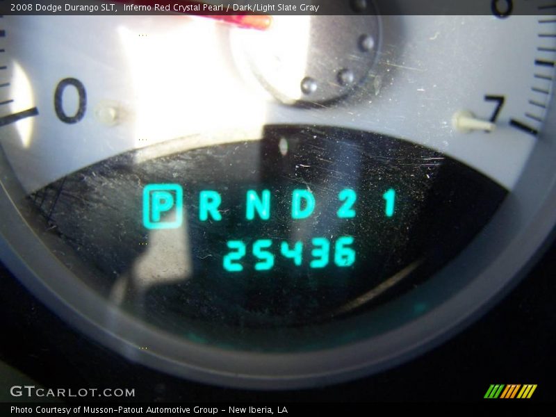 Inferno Red Crystal Pearl / Dark/Light Slate Gray 2008 Dodge Durango SLT