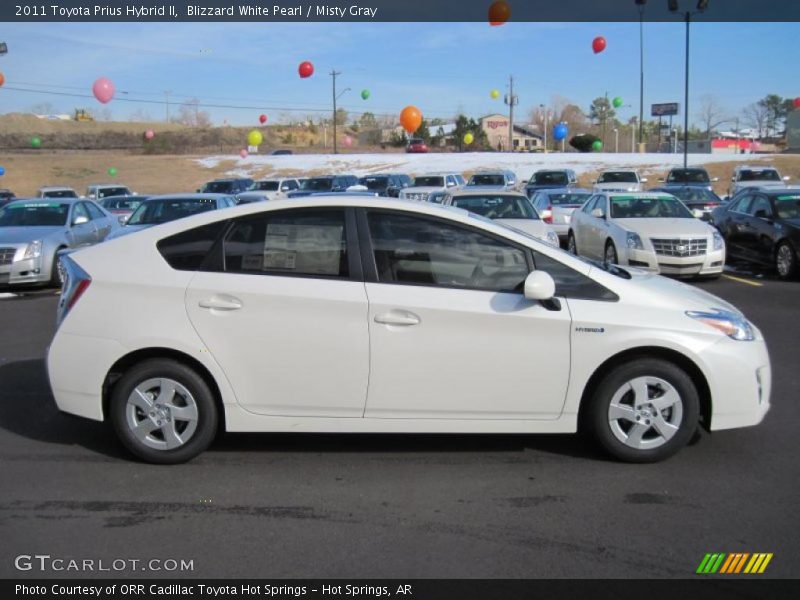  2011 Prius Hybrid II Blizzard White Pearl