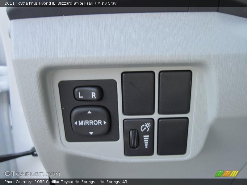 Blizzard White Pearl / Misty Gray 2011 Toyota Prius Hybrid II