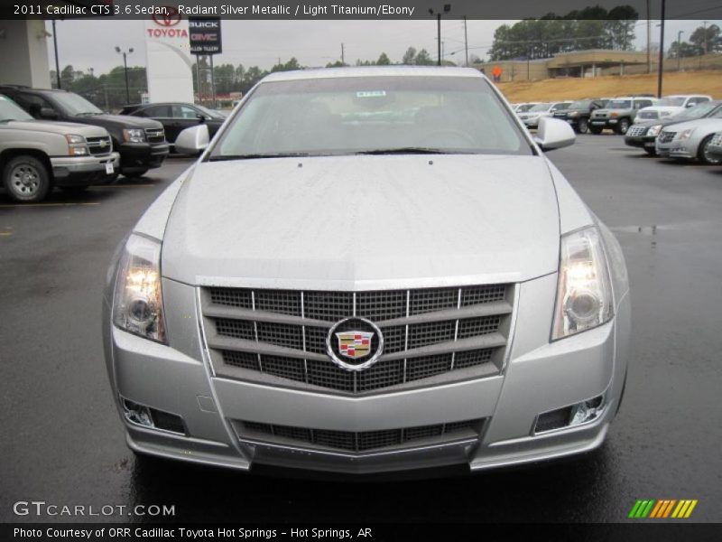  2011 CTS 3.6 Sedan Radiant Silver Metallic