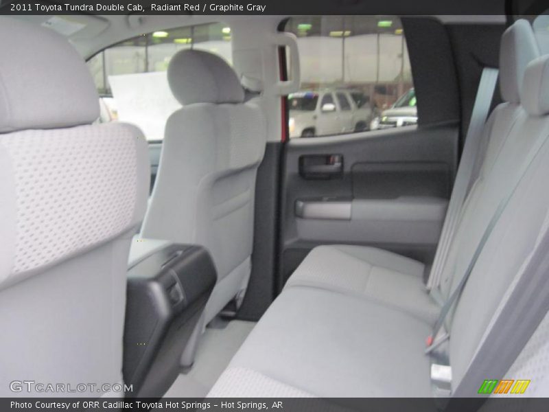 Radiant Red / Graphite Gray 2011 Toyota Tundra Double Cab