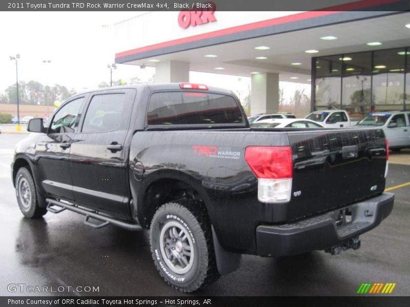  2011 Tundra TRD Rock Warrior CrewMax 4x4 Black