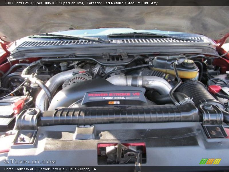  2003 F250 Super Duty XLT SuperCab 4x4 Engine - 6.0 Liter OHV 32 Valve Power Stroke Turbo Diesel V8
