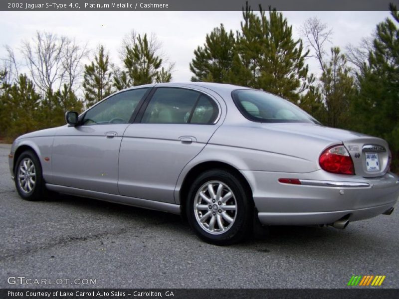 Platinum Metallic / Cashmere 2002 Jaguar S-Type 4.0
