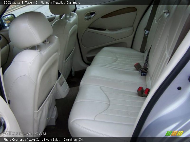  2002 S-Type 4.0 Cashmere Interior