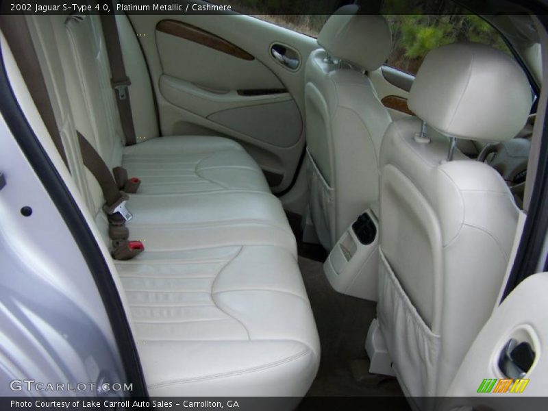 Platinum Metallic / Cashmere 2002 Jaguar S-Type 4.0