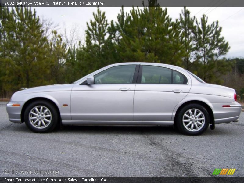  2002 S-Type 4.0 Platinum Metallic