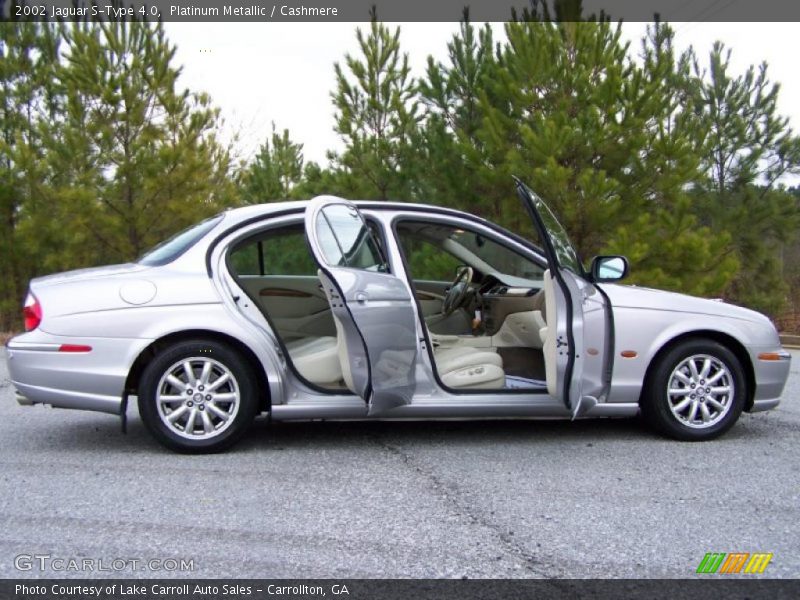 Platinum Metallic / Cashmere 2002 Jaguar S-Type 4.0