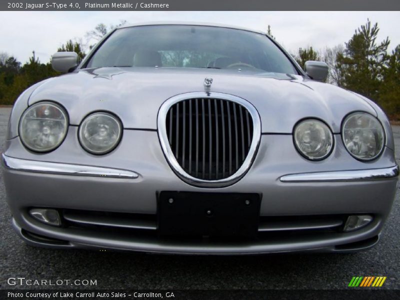 Platinum Metallic / Cashmere 2002 Jaguar S-Type 4.0