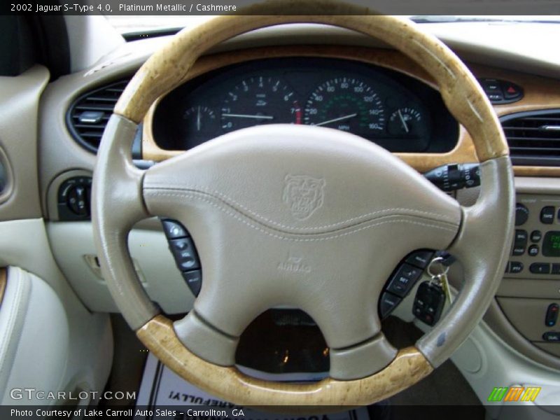  2002 S-Type 4.0 Steering Wheel
