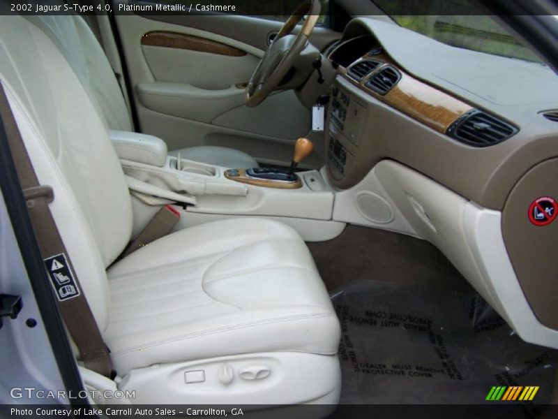  2002 S-Type 4.0 Cashmere Interior