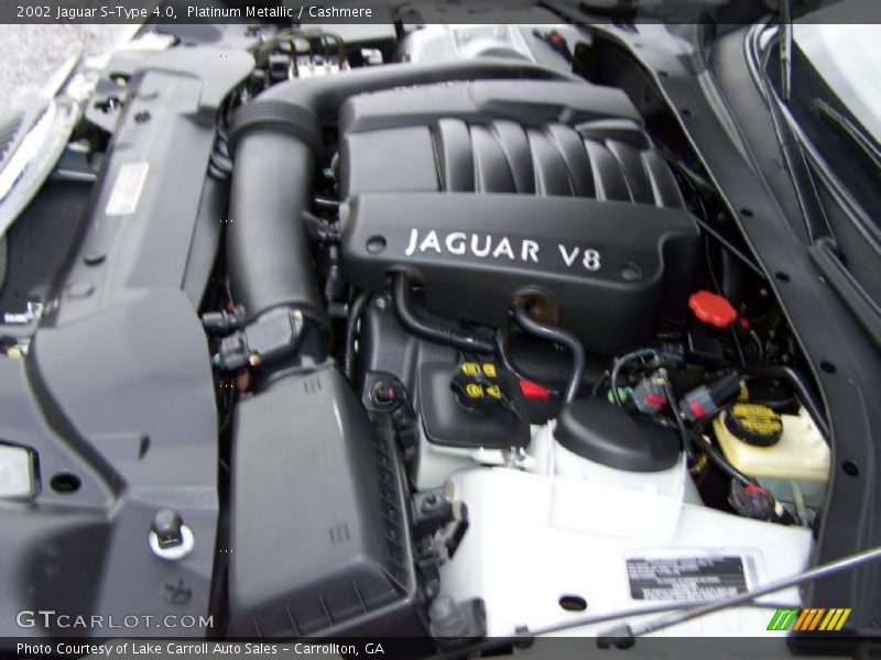  2002 S-Type 4.0 Engine - 4.0 Liter DOHC 32 Valve V8
