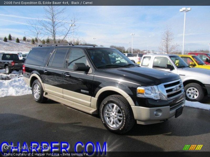 Black / Camel 2008 Ford Expedition EL Eddie Bauer 4x4