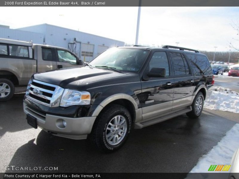 Black / Camel 2008 Ford Expedition EL Eddie Bauer 4x4