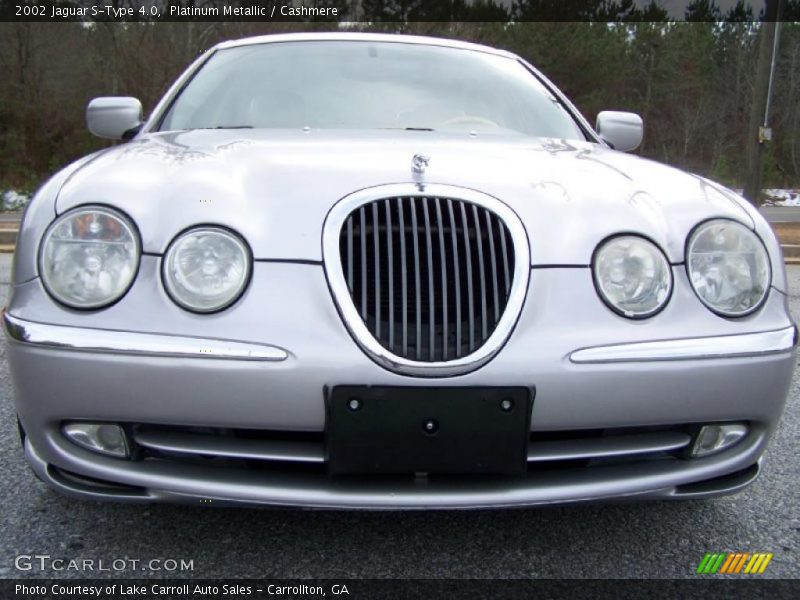 Platinum Metallic / Cashmere 2002 Jaguar S-Type 4.0