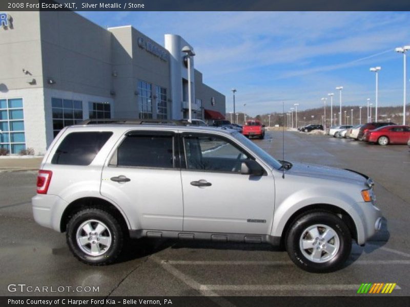 Silver Metallic / Stone 2008 Ford Escape XLT