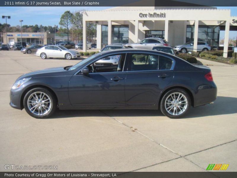 Blue Slate / Graphite 2011 Infiniti G 37 Journey Sedan