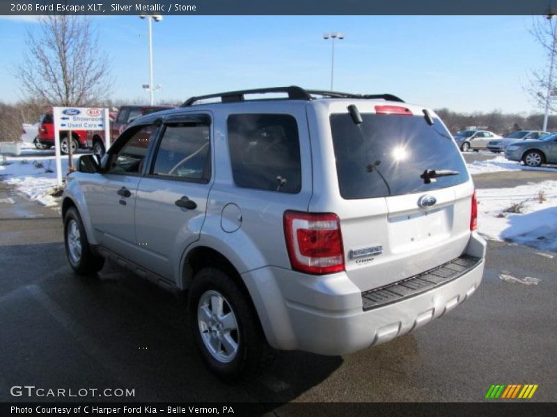 Silver Metallic / Stone 2008 Ford Escape XLT