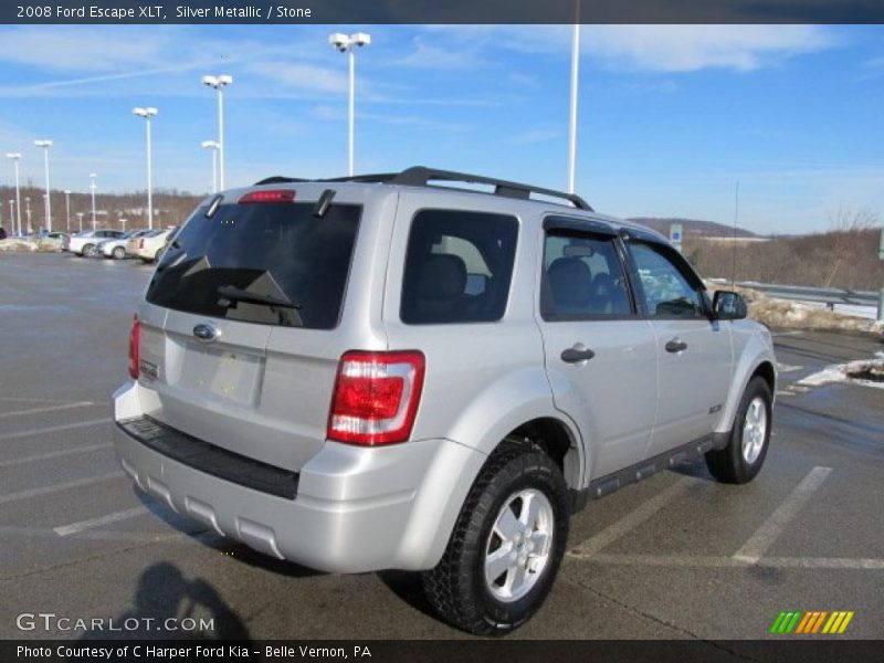 Silver Metallic / Stone 2008 Ford Escape XLT