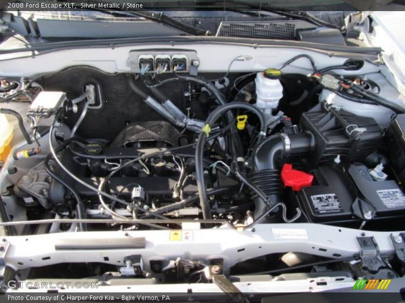 Silver Metallic / Stone 2008 Ford Escape XLT